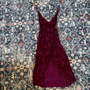 Top shop silk dress